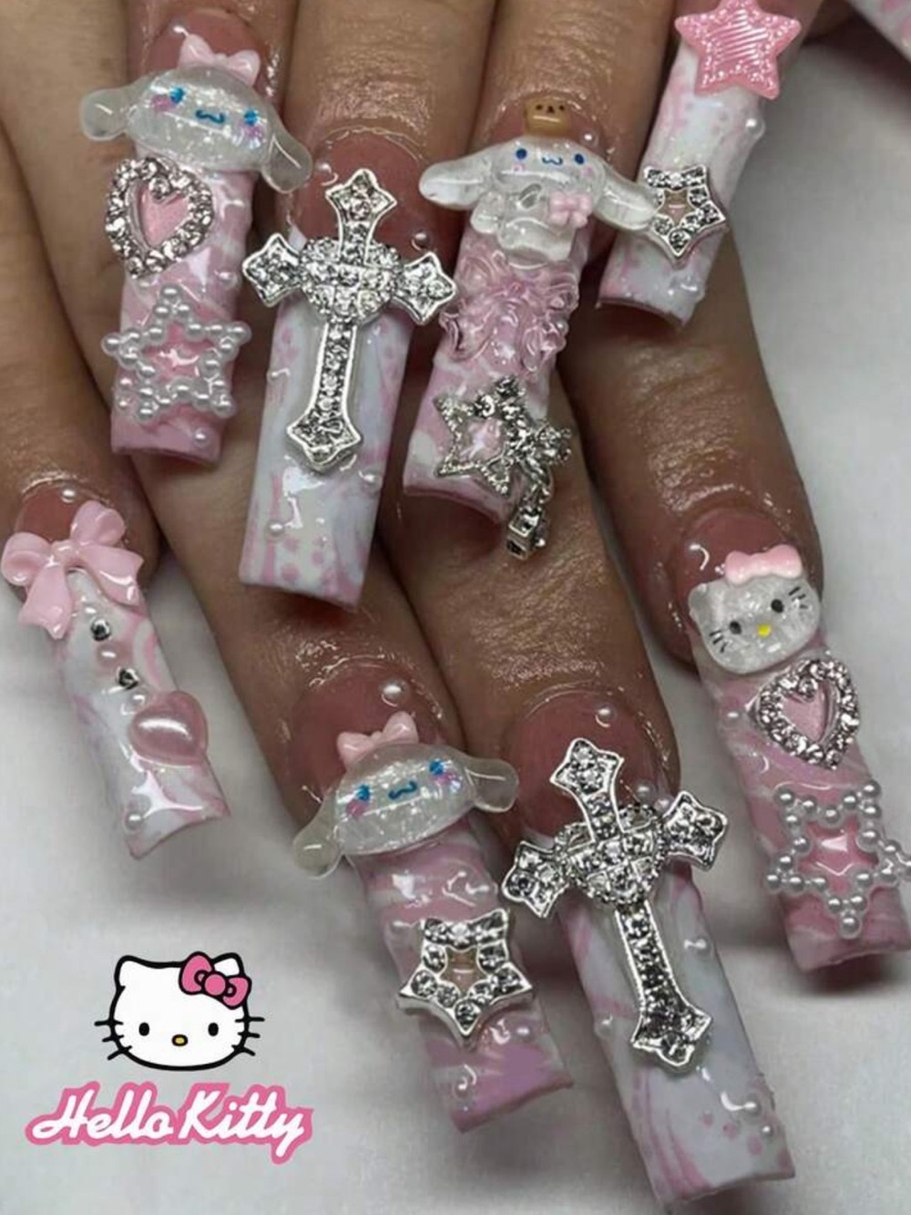 24pc Press On Nail Set from the Nail Bar 💅